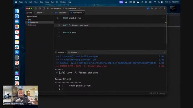Docker with PHP/Laravel day 1 смотреть онлайн