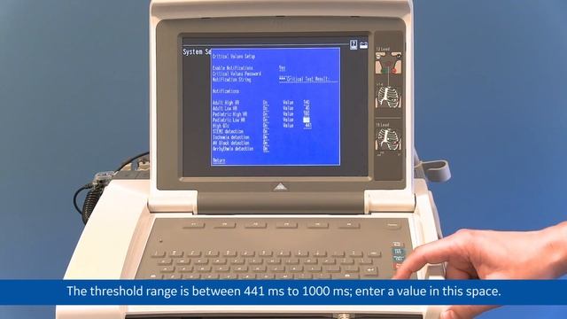 MAC 5500 HD QTc Critical Value смотреть онлайн