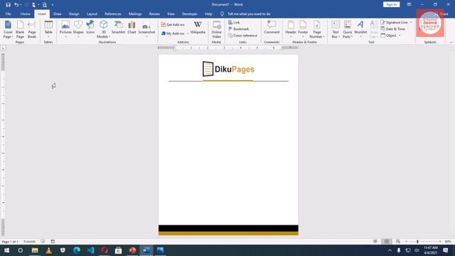How to Create a Company Letterhead in Word | Letterhead Template Design смотреть онлайн