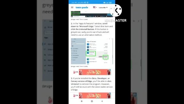 How to Uninstall Microsoft Edge from Windows 10 or 11 | Uninstall Microsoft Edge from Windows смотреть онлайн