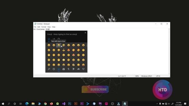 How to Open Emoji Keyboard on Windows 10 смотреть онлайн