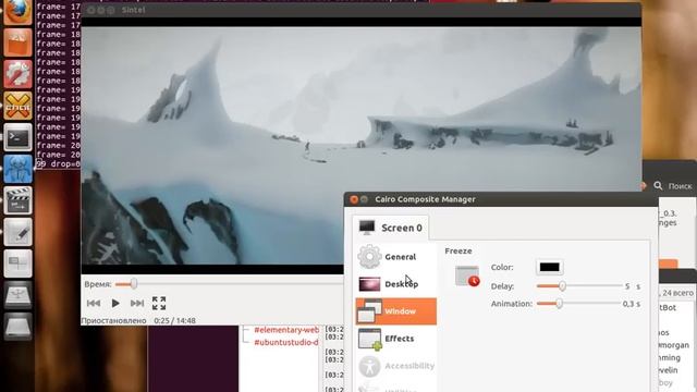 Advanced compositing in Unity-2D using Cairo-compmgr смотреть онлайн
