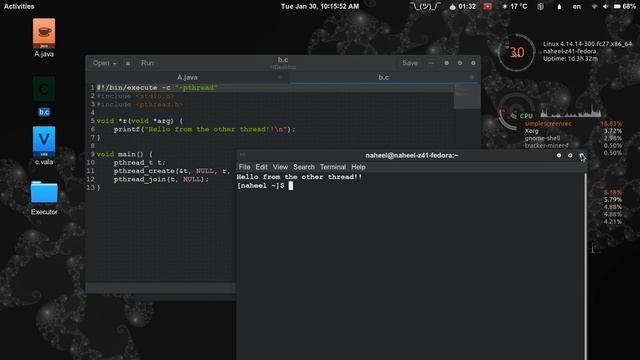 Executor with Gedit plugin смотреть онлайн