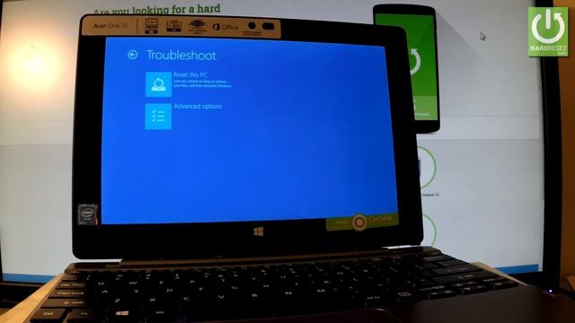 How to Enter Troubleshoot Mode in ACER One 10 - Acer Recovery Mode смотреть онлайн