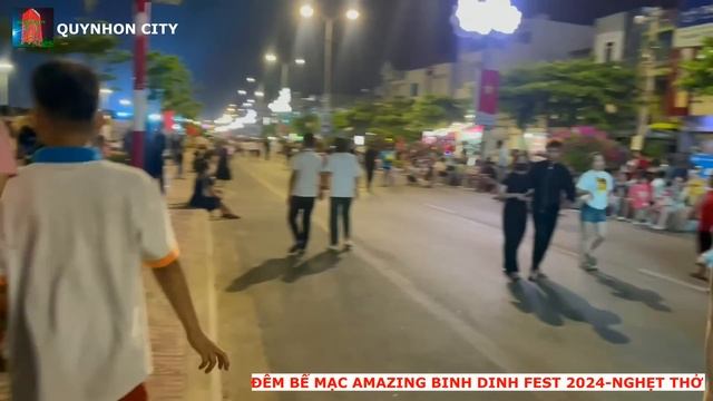 ĐÊM BẾ MẠC AMAZING BINH DINH FEST 2024 | TRÌNH DIỄN ÁNH SÁNG | NGƯỜI ĐÔNG KHỦNG KHIẾP смотреть онлайн