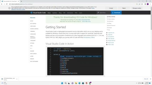 How to Download Visual Studio Code in Windows 11 смотреть онлайн