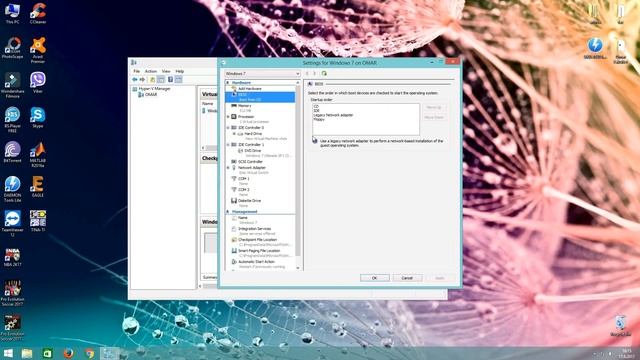 Hyper-V installation on Windows 8.1, Creating virtual machine смотреть онлайн