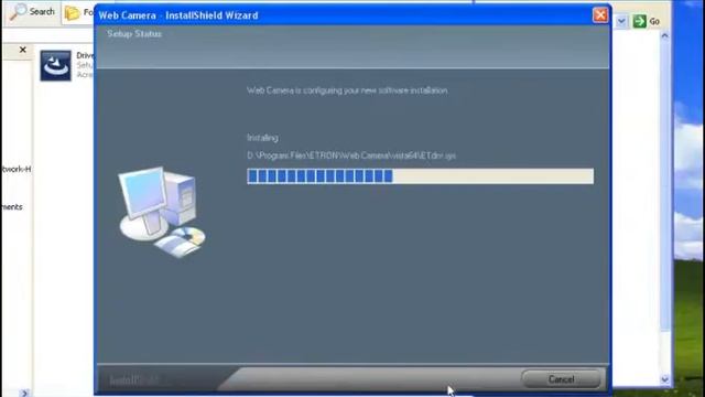 Procedure on how to install WC 052 C Mach Webcam in Windows XP смотреть онлайн