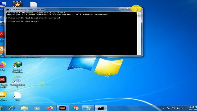 How to open ms Word in Windows 7| Beginner Tech смотреть онлайн