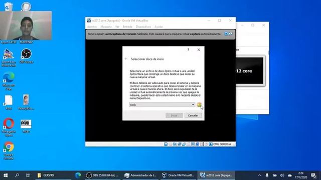 INSTALACION DE WINDOWS SERVER 2012 CORE - VIRTUAL BOX смотреть онлайн