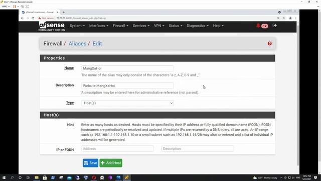 pfsense 9: Tính năng và cách sử dụng Aliases trên firewall pfSense смотреть онлайн