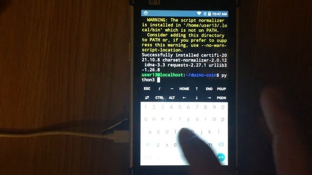 Compiling and running Duino coin miner on Android 5.1 with fasthash смотреть онлайн