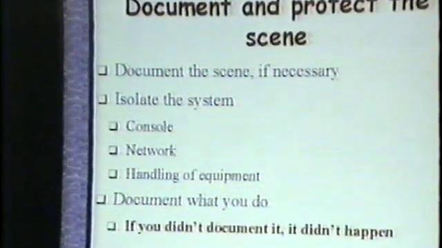 Black Hat Windows 2002 - NT/2K Incident Response & Mining Hidden Data: PostMortem of Windows Box pt смотреть онлайн