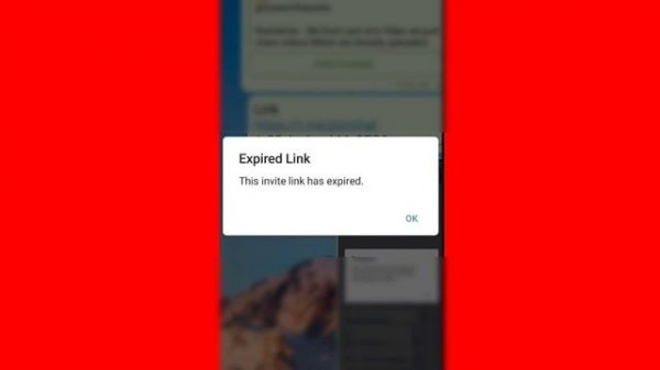 Telegram Expired Link This invite link has expired