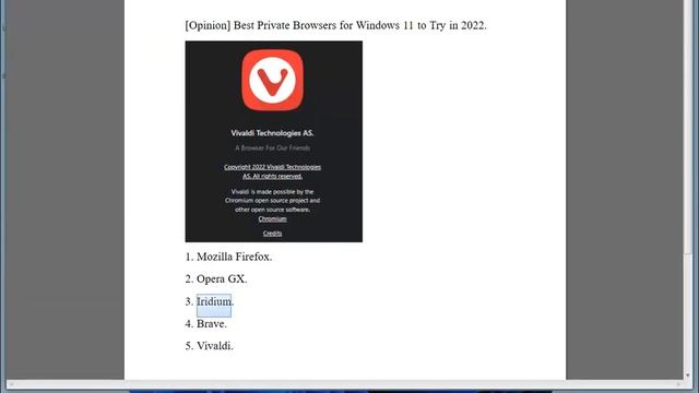 [Opinion] Best Private Browsers for Windows 11 in 2022 смотреть онлайн