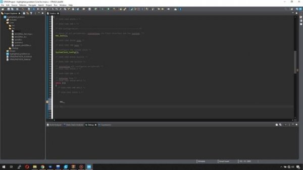 STM32CubeIDE Dark Color Theme and Font Theme  Highlighted code bug