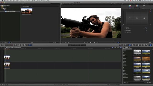 "Film Effect": Final Cut Pro X Tutorial by FinalCutKing смотреть онлайн