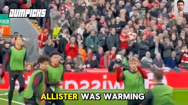 The moment Alexis Mac Allister recreate MESSI iconic warm-up standing ovation | Football News Today смотреть онлайн