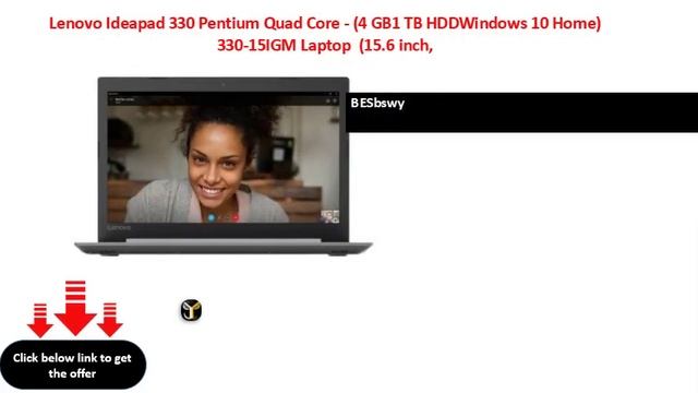 Lenovo Ideapad 330 Pentium Quad Core - (4 GB1 TB HDDWindows 10 Home) 330-15IGM Laptop (15.6 inch, смотреть онлайн