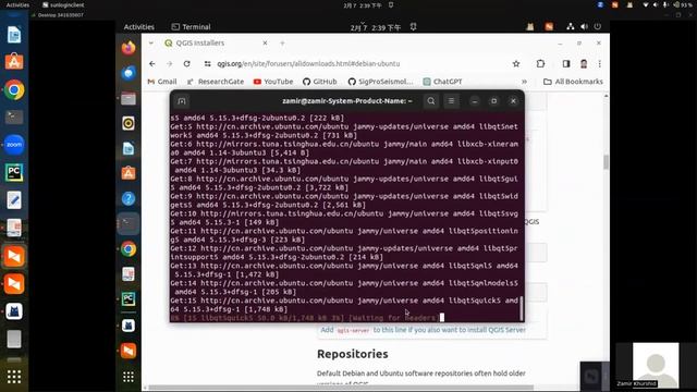 QGIS Tutorial 1 - Installing QGIS 3.28 in Ubuntu 22.04 LTS- easy steps [2024] смотреть онлайн