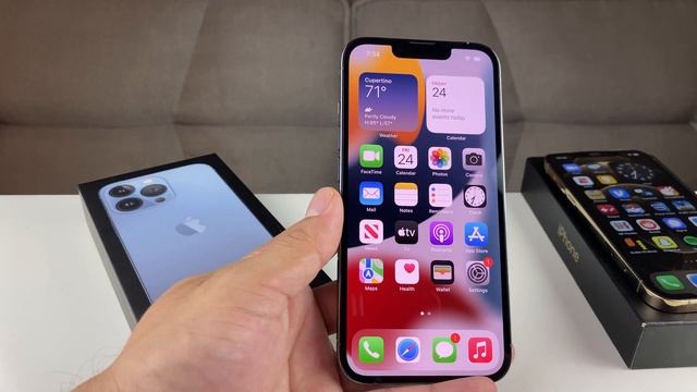 IPHONE 13 PRO SIERRA BLUE UNBOXING!!! (Official) смотреть онлайн