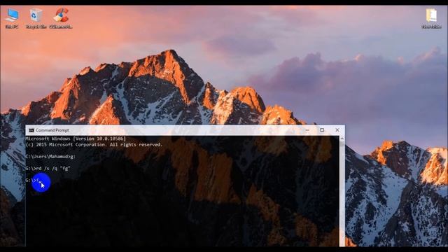 How To Delete Undeletable File Or Folder Using CMD In Windows 10 [Bangla Tutorial ] смотреть онлайн
