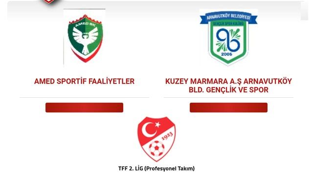 Amed Sportif - Arnavutköy Belediyespor maçı ne zaman, hangi kanalda, saat kaçta? смотреть онлайн