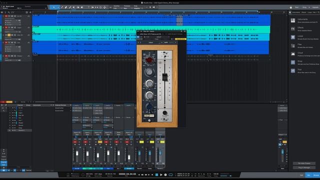 Mixing a Song using UAD Spark Plug-Ins only смотреть онлайн