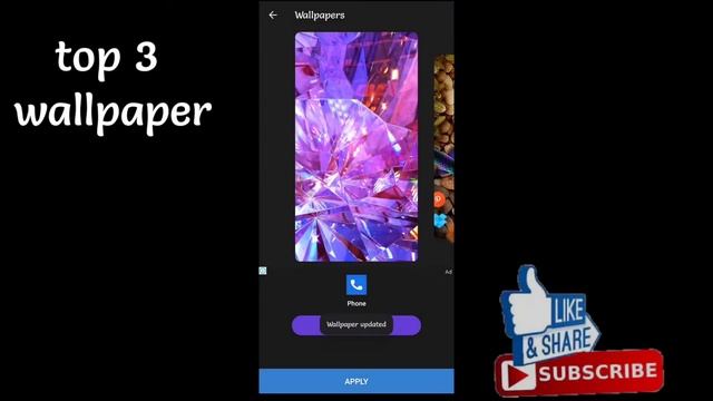 Top 3 best live wallpaper for Android mobile || diamond live wallpaper смотреть онлайн