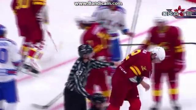KHL Fight Marko Anttila Vs. Yevgeni Ketov Ska - Jokerit 17.8.2017 смотреть онлайн