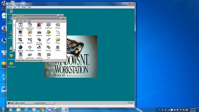 Windows NT 4.0 beta 1 build 1264 смотреть онлайн