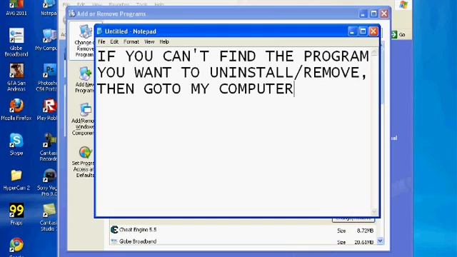 How to uninstall/remove a program in Windows xp смотреть онлайн