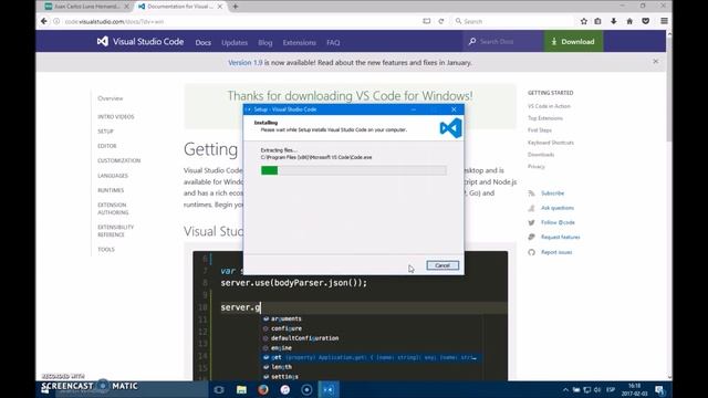 Instalar Visual Studio Code en Windows смотреть онлайн