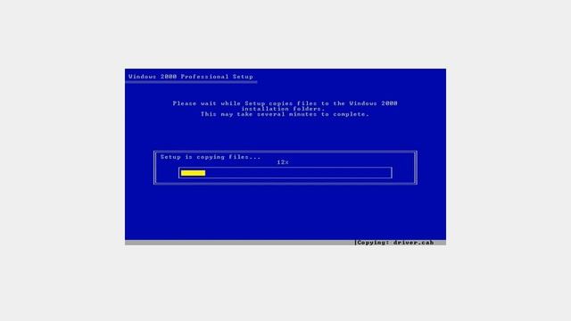 Installing Windows 2000 in VirtualBox смотреть онлайн