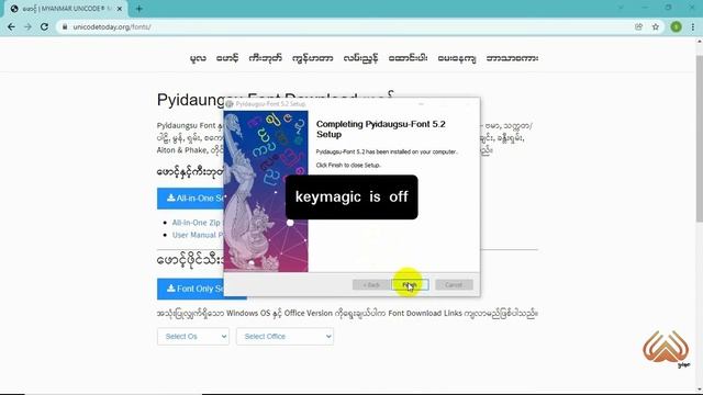 how to install pyidaungsu font in windows 10 смотреть онлайн