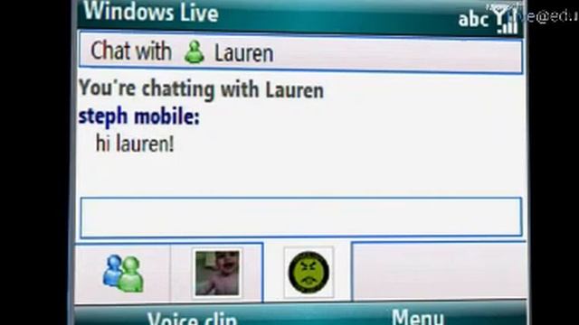 Windows Live Mobile - IM on Your Cell Phone смотреть онлайн