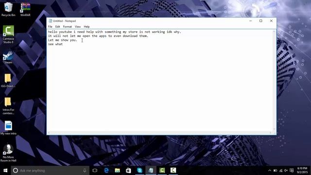 Windows 10 store problem смотреть онлайн