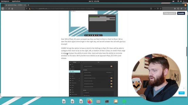 Pop!_OS 'COSMIC' - Linux Desktop Environment First Look смотреть онлайн