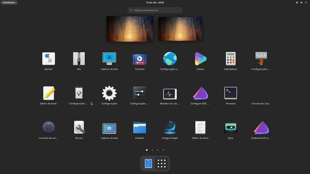 Linux EndeavouOS Atlantis 21.4 смотреть онлайн