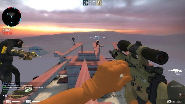 CSGO ZOMBIE SURVIVAL MOD MAP zm_lila_epic_rework_csgo_fix On Ghostcap смотреть онлайн