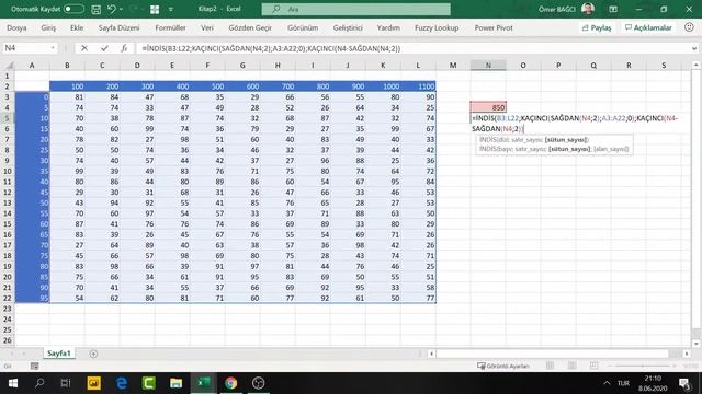 #Excel Excel'de indis-Kaçıncı kullanımı- [Canlı Yayın] - 641. Ders | Ömer BAĞCI смотреть онлайн