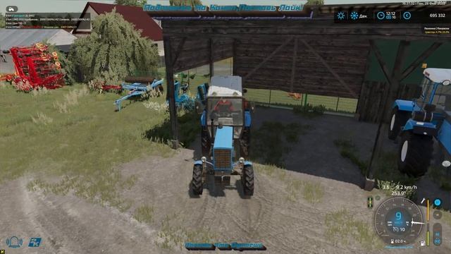 FS 22, Карта « Zdziechow», На Руле Logitech Driving Force GT смотреть онлайн