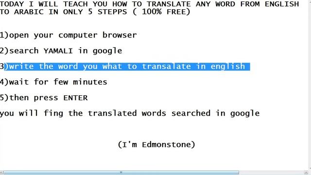 HOW TO TRANSLATE FROM AFRANCO TO ARABIC IN ONLY 1 STEPP смотреть онлайн