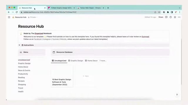 How to Use Notion's Web Clipper! (Desktop and Phone Tutorial) смотреть онлайн