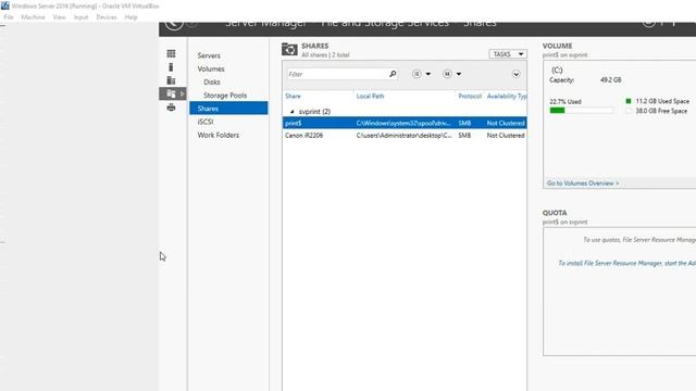 How to share file in Windows Server 2016 Part 2 смотреть онлайн