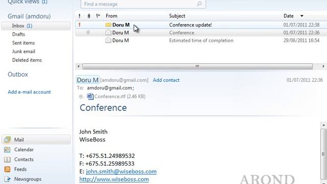 Using Windows 7 - Receive and Read E-mail Messages смотреть онлайн
