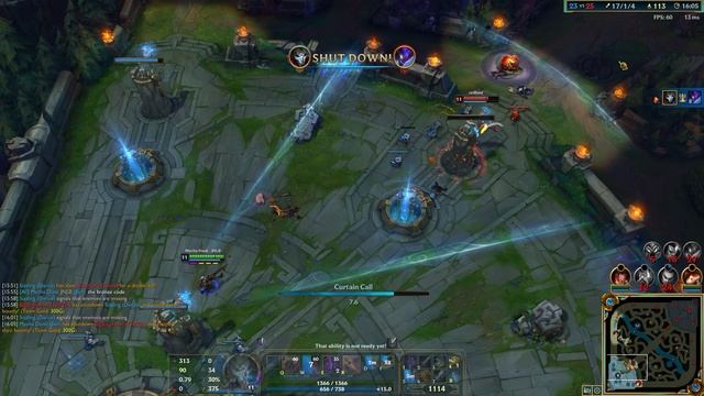 Jhin and Dunkmaster Darius botlane 2v5 game смотреть онлайн