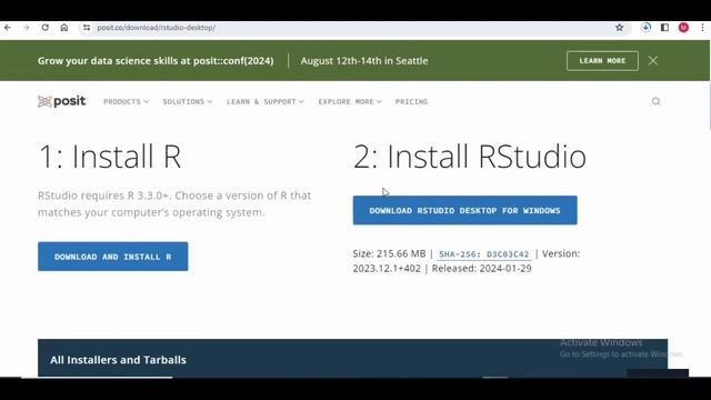 How to download R software | R Download | R studio Download | R software full course | Easy Learn смотреть онлайн