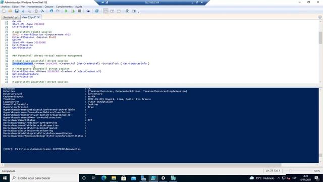 23-MCSA 70-740 // CONFIGURAR Y ADMINISTRAR HYPER-V смотреть онлайн
