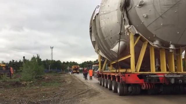 Самоходный модуль GOLDHOFER PST/SL6 смотреть онлайн